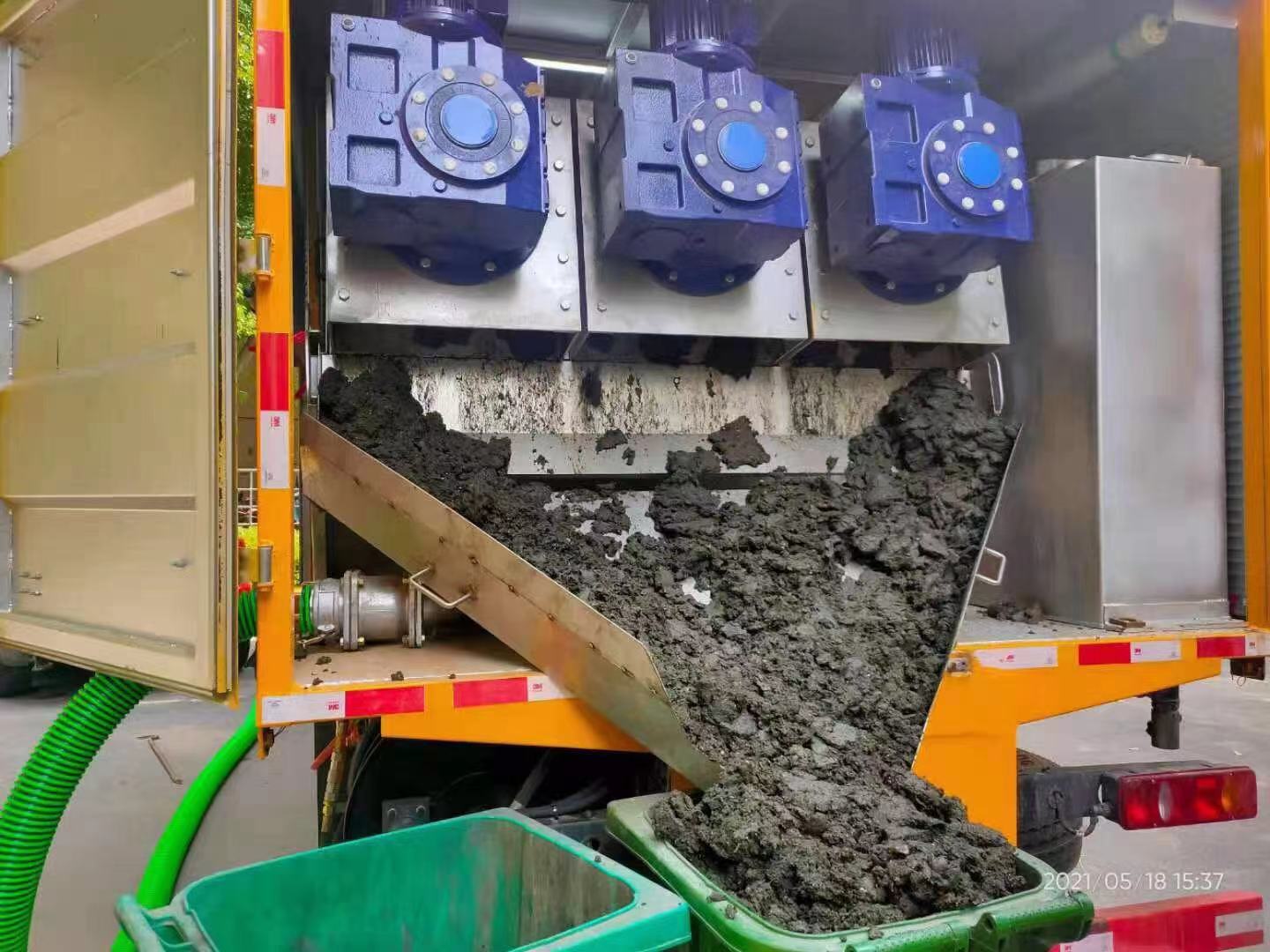 开原化粪池清掏城市维护站-泥浆净化干湿分离处理